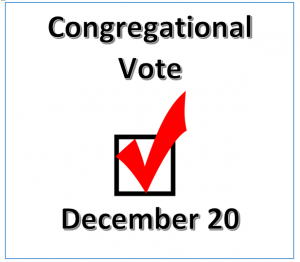 Congregational Meeting Dec 20